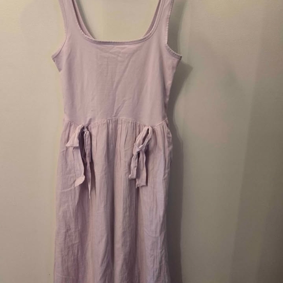 Aerie Light Pink Midi Dress - Picture 3 of 5